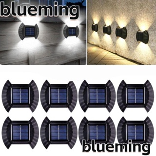 Blueming2 โคมไฟ LED พลังงานแสงอาทิตย์ แบบพกพา สําหรับตกแต่งสวน ทางเดิน