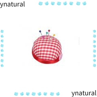 Ynatural เข็มหมุดหัวตรง แฮนด์เมด หลากสี สําหรับเย็บผ้า งานฝีมือ