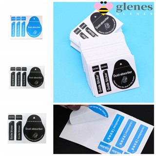 Glenes 3 in 1 2 in 1 สติกเกอร์ PVC ซับฝุ่น แบบใช้แล้วทิ้ง สําหรับทําความสะอาดหน้าจอโทรศัพท์มือถือ แท็บเล็ต 50 ชิ้น