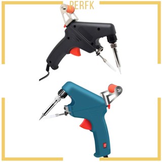 [Perfk] ชุดหัวแร้งเชื่อมไฟฟ้า 60W สําหรับซ่อมแซมเครื่องให้อาหารไฟฟ้า