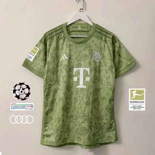 เสื้อกีฬาแขนสั้น ลายทีม Bayern Munich Beer 23 24 ไซซ์ S - 4XL