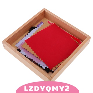 [Lzdyqmy2] ผ้ามอนเตสซอรี่ ของเล่นเสริมพัฒนาการเด็ก