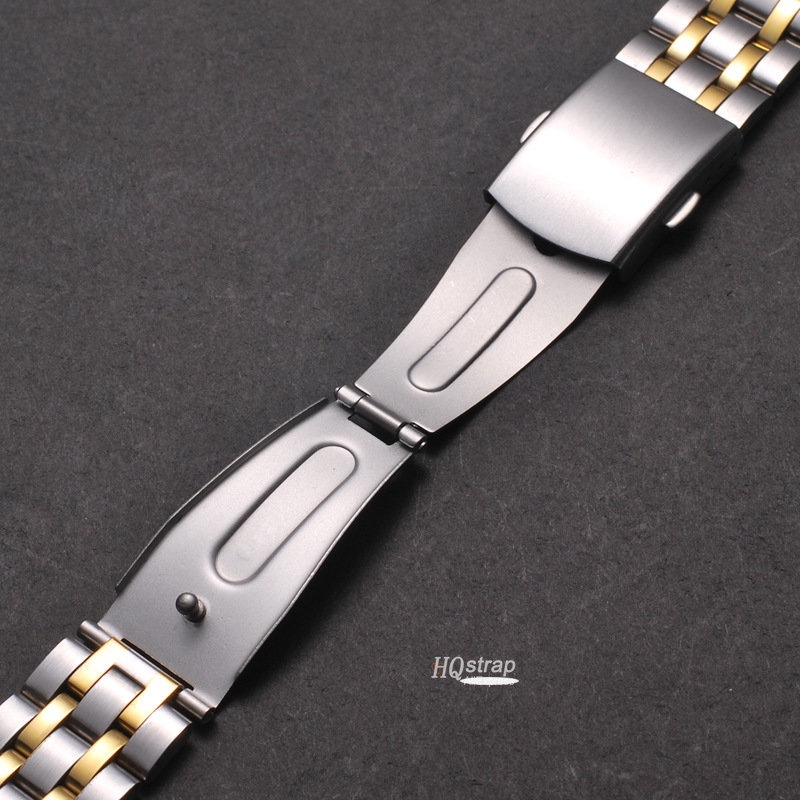 สายนาฬิกาข้อมือสเตนเลส 18 มม. 20 มม. 22 มม. แบบเปลี่ยน สําหรับ Seiko Rolex Watchbands - รูปที่ 4