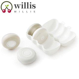 Willis ขวดปั๊มโลชั่นเปล่า ขนาดเล็ก แบบพกพา 4in1 สําหรับใส่เครื่องสําอาง ครีมอาบน้ํา