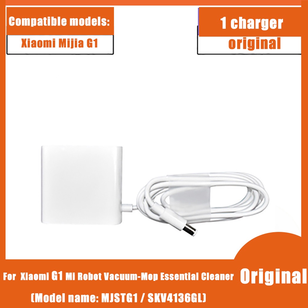 ต้นฉบับ Xiaomi Robot Vacuum-Mop Essential Xiaomi Robot Vacuum G1 / 3C / S10 อุปกรณ์เสริมสายชาร์จ