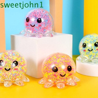 Sweetjohn ลูกบอลปลาหมึก ของขวัญคริสต์มาส ของเล่นสําหรับเด็ก