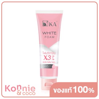 KA White Foam 100g เคเอ โฟมล้างหน้าสูตรไวท์เทนนิ่ง.