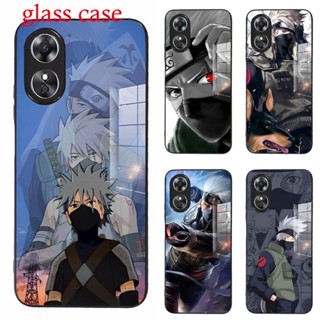 เคสโทรศัพท์มือถือ ลายการ์ตูนนารูโตะ Hatake Kakashi สําหรับ OPPO A17