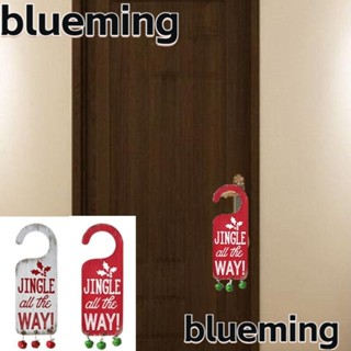 Blueming2 ป้ายไม้แขวนประตู ลายคริสต์มาส สะดวก สําหรับโรงแรม บาร์