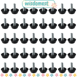 Wisdomest ขาปรับระดับเฟอร์นิเจอร์ 1/4 นิ้ว ปรับได้ 40 ชิ้น