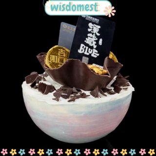 Wisdomest แม่พิมพ์ซิลิโคนครึ่งวงกลม สําหรับทําเค้กเบเกอรี่