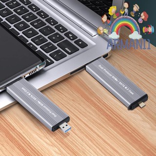 [armani1.th] เคสกล่องภายนอก W306 SSD USB3.1 Gen2 SSD 10Gbps สําหรับ M2 NVMe PCIe M.2 SATA SSD