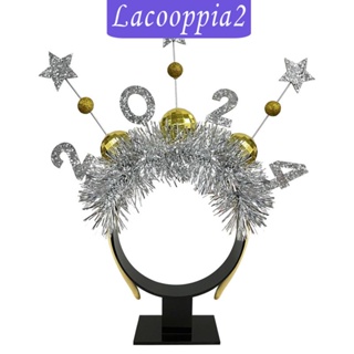 [Lacooppia2] ที่คาดผม ประดับกลิตเตอร์ รูปดาว ปีใหม่ เครื่องประดับ สําหรับผู้หญิง ปาร์ตี้ เทศกาล