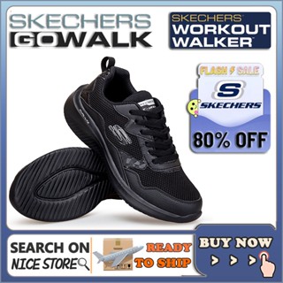 พร้อมส่ง Skechers_ Go-walk Dual-lite รองเท้าผ้าใบลําลอง น้ําหนักเบา เหมาะกับการวิ่ง เล่นกีฬา สําหรับผู้ชาย