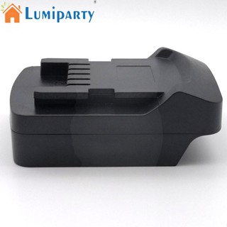 Lumiparty อะแดปเตอร์แบตเตอรี่ พร้อมแผ่นป้องกัน สําหรับ Makit 18v Bl Series แปลงเป็น Metabo