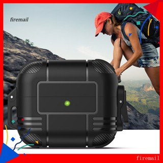 [FM] เคสหูฟัง TPU ยืดหยุ่น ป้องกัน 360 องศา สําหรับ AirPods 1 2 3 Pro