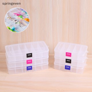 [springeven] กล่องพลาสติกใส สําหรับใส่ผลไม้ ส้อม สําหรับเด็ก พร้อมส่ง