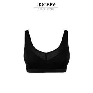 JOCKEY FOR HER เสื้อชั้นใน ผู้หญิง สปอร์ตบรา ไร้โครง ฟองน้ำบบาง เบาสบาย รุ่น KH SPORT COTTON เสื้อชั้นใน เสื้อชั้นในผู้หญิง บรา