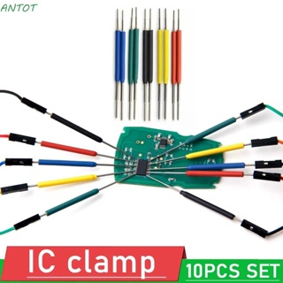 Antot ชิปไมโคร IC แคลมป์, SOP SOIC TSOP เครื่องวิเคราะห์ตรรกะ IC คลิปทดสอบ, ซ็อกเก็ตโปรแกรมเมอร์ MSOP SSOP SMD สากล คลิปโปรแกรมเมอร์ คลิปโปรแกรมเมอร์ เครื่องวิเคราะห์ตรรกะ