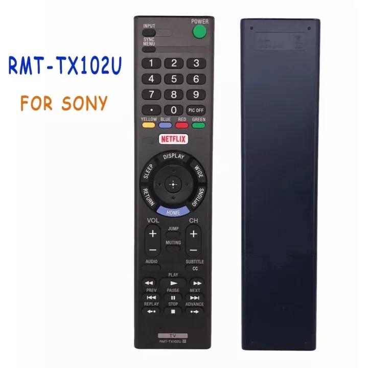 Sony สมาร์ททีวี RMT-TX102U สําหรับ SONY ทีวีรีโมทคอนโทรลสําหรับ KDL-32W600D KDL-40W650D KDL-48W650D 