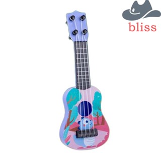 Bliss ของเล่นลูกบิดสายกีตาร์ อูคูเลเล่ ไนล่อน 4 สาย ปรับได้ แฟชั่นคลาสสิก