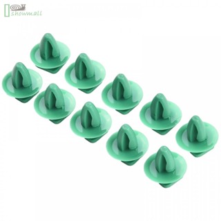 [ISHOWMAL-TH]Clips 10x For Fiat 500X Front Wheel Green High Reliability Trim Moulding-New In 9-