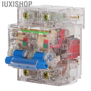 Iuxishop Transparent Circuit Breaker 2P Switch For AC Systems 400V♡