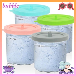 Bubble ถ้วยทําไอศกรีม ไร้ BPA กันรั่วซึม พร้อมฝาปิด อุปกรณ์เสริม สําหรับห้องครัว