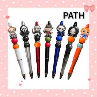 Path ปากกาลูกลื่น พลาสติก ซิลิโคน ลายการ์ตูนสยองขวัญ สําหรับงานเทศกาล