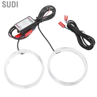 Sudi Headlights Halo Ring  APP Control Multi Color 105mm/4.13in Circle Angel Eyes Light 5W for Car