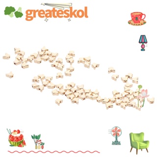 Greateskol ลูกปัดสเปเซอร์ รูปผีเสื้อ สีทอง 5.8*4.8 มม. น้ําหนักเบา สําหรับทําเครื่องประดับ ต่างหู 80 ชิ้น