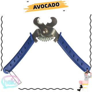 Avocarr คีมตัดหู สเตนเลส 6.3 นิ้ว สีฟ้า สําหรับปศุสัตว์ วัว