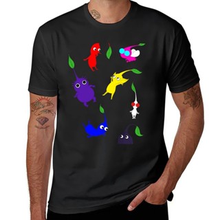 เสื้อยืดแขนสั้น คอกลม พิมพ์ลาย Nintendo PIKMIN PIKMIN สําหรับผู้ใหญ่ และเด็กผู้ชาย และผู้หญิง ไซซ์ XS - 3XL