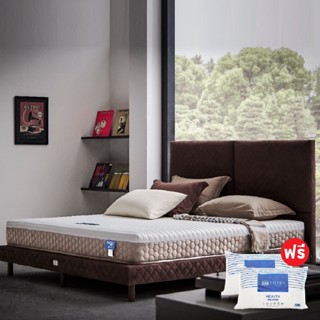 Koncept furniture ที่นอน LOTUS รุ่น I-LATEX II ขนาด 6 ฟุต หนา 9.5 นิ้ว แถมฟรี หมอนหนุน 2 ใบ (182x198x24.13 ซม.)