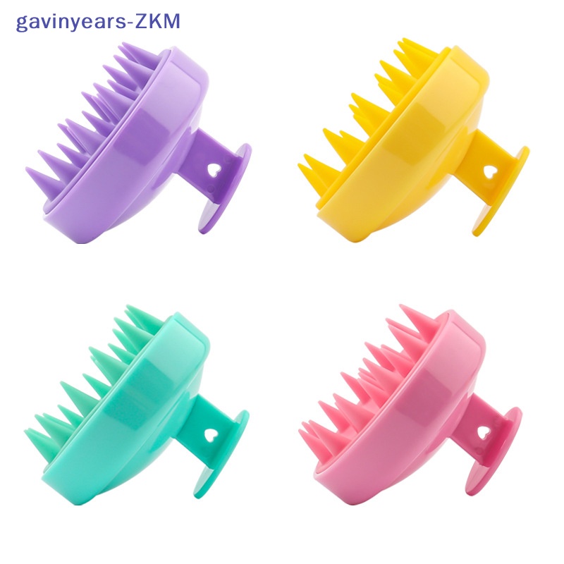 [gavinyears] แปรงซิลิโคนทําความสะอาดหนังศีรษะ และนวดเส้นเลือด สําหรับเด็ก และผู้ใหญ่ [TH] - รูปที่ 2