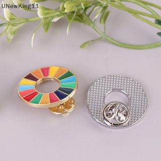 Unewking เข็มกลัด 17 สี สําหรับพัฒนาการ SDGs Pin