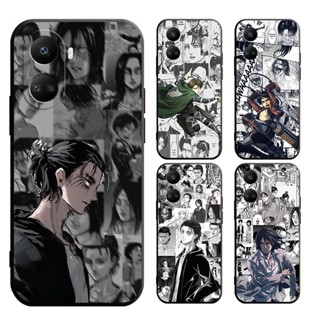 Huawei Nova Y61 Y70 10 9 SE 7 7i 5T 3i Pro Attack On Titan เนื้อแมตต์ เคสนิ่ม