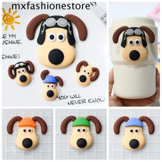 Mxfashione กิ๊บติดผม PVC ลายการ์ตูนสุนัขน่ารัก 3D DIY สําหรับตกแต่งเครื่องประดับ 10 ชิ้น