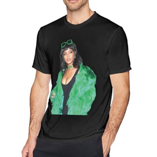 เสื้อยืด ผ้าฝ้าย คอกลม พิมพ์ลาย Rihanna แฟชั่นคลาสสิก ของขวัญวันเกิด