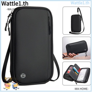 Wttle กระเป๋าเอกสาร RFID อเนกประสงค์ สําหรับเดินทาง