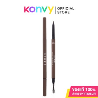 Naree Look At Me Slim Eyebrow Pencil 2g #03 Dark Brown.