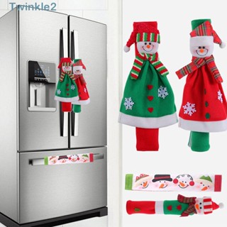 Twinkle ถุงมือ ที่จับตู้เย็น ของขวัญคริสต์มาส ปี Merry Christmas
