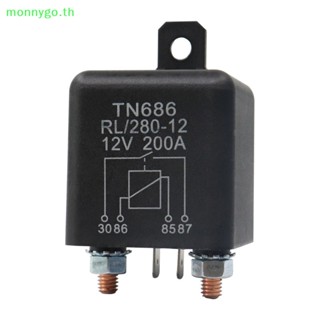 Monnygo รีเลย์สตาร์ทรถยนต์ 200A 100A 12V 24V