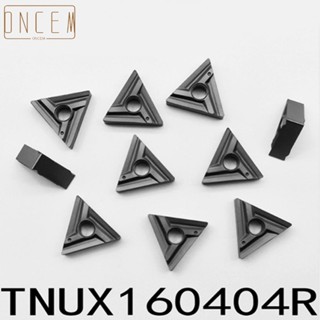 【ONCEMOREAGAIN】High Speed Advantage TNUX160404R NN LT10 Lathe Insert Cutting Inserts Pack of 10