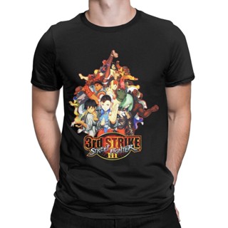 เสื้อยืด พิมพ์ลาย Strike Mortal Kombat Humor Street Fighter Sf 3Rd สําหรับผู้ชาย