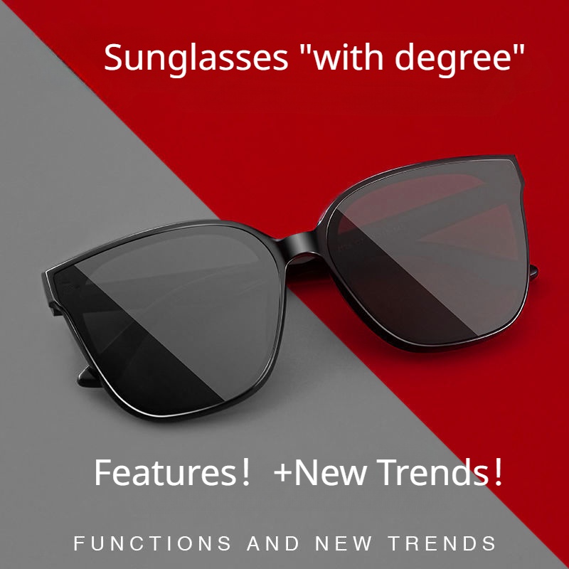 แว่นกันแดดสายตาสั้น ป้องกันรังสียูวี -100 -150 -200 -250 -300 -350 -400 แว่นกันแดด สากลสำหรับผู้ชายและผู้หญิง