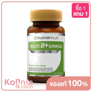 Clover Plus Multi B+ GINKGO 30 Capsules.