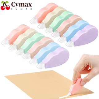 Cvmax เทปลบคําผิด 12 แพ็ค|เทปลบคําผิด น่ารัก สีขาว ยืดหดได้ สําหรับโรงเรียน