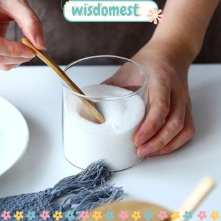 Wisdomest โหลแก้วใส่เครื่องปรุงรส ทรงกลม ขนาด 3.4*3.1 นิ้ว สําหรับร้านอาหาร