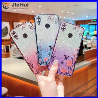 Jiehui เคสโทรศัพท์มือถือ ลายผีเสื้อกระพริบ สําหรับ Huawei Y9 2019 MMHY